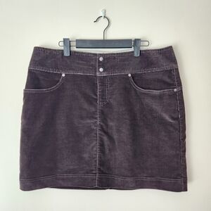 Athleta Mini Skirt in Chocolate Brown
